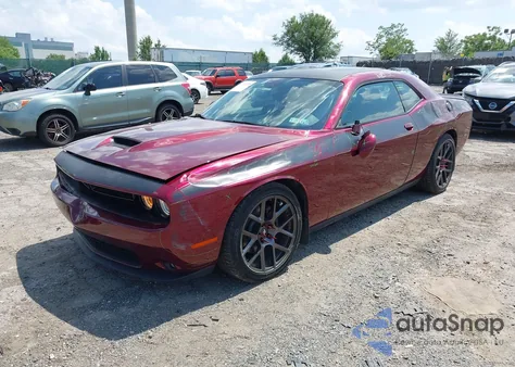 2018 Dodge Challenger T/A Plus из США, поврежденный, VIN 2C3CDZBT6JH327811